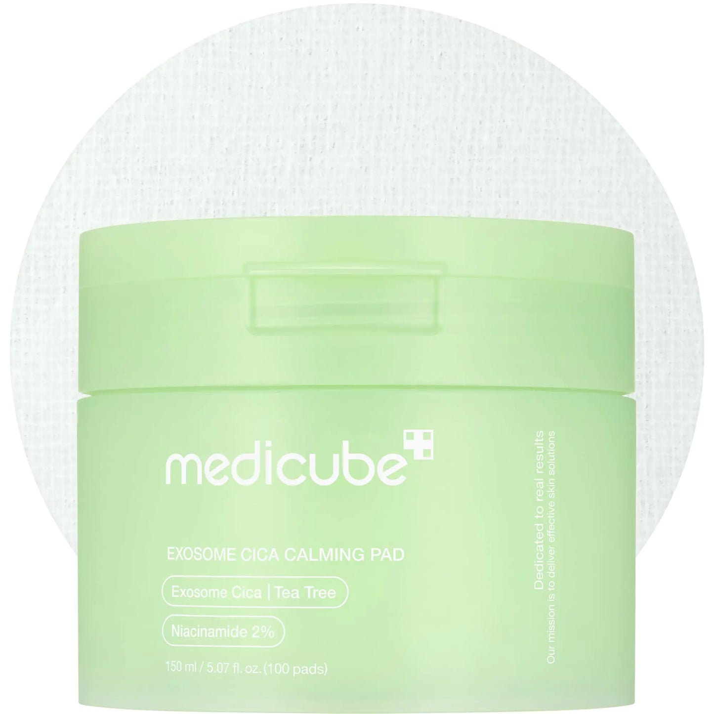medicube Exosome CICA Tea Tree Calming Toner Pads for Sensitive Skin with Centella Asiatica Help Reduce Redness & breakouts. Low-irritating