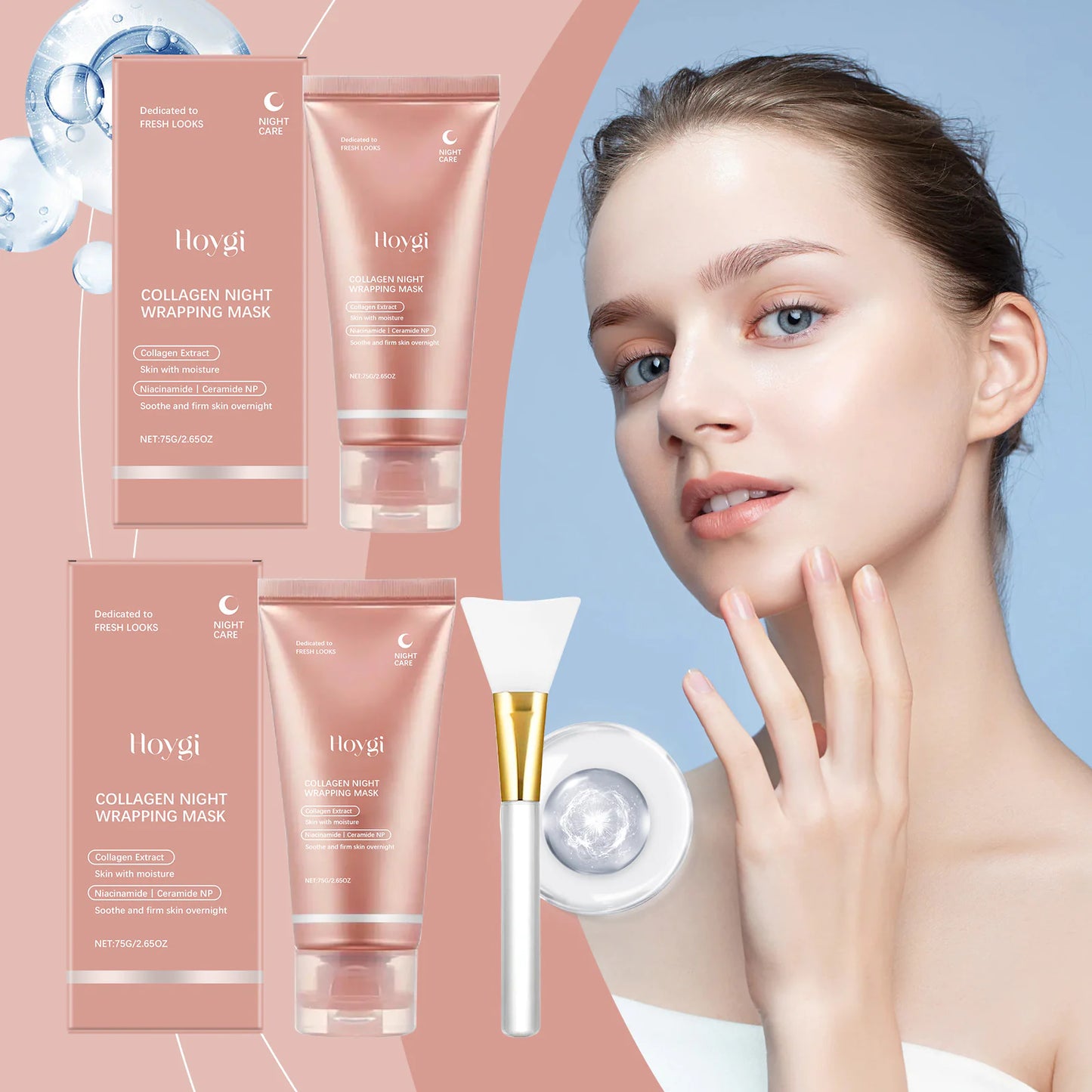 Collagen Peeling Moisturizing Tear-off Mask