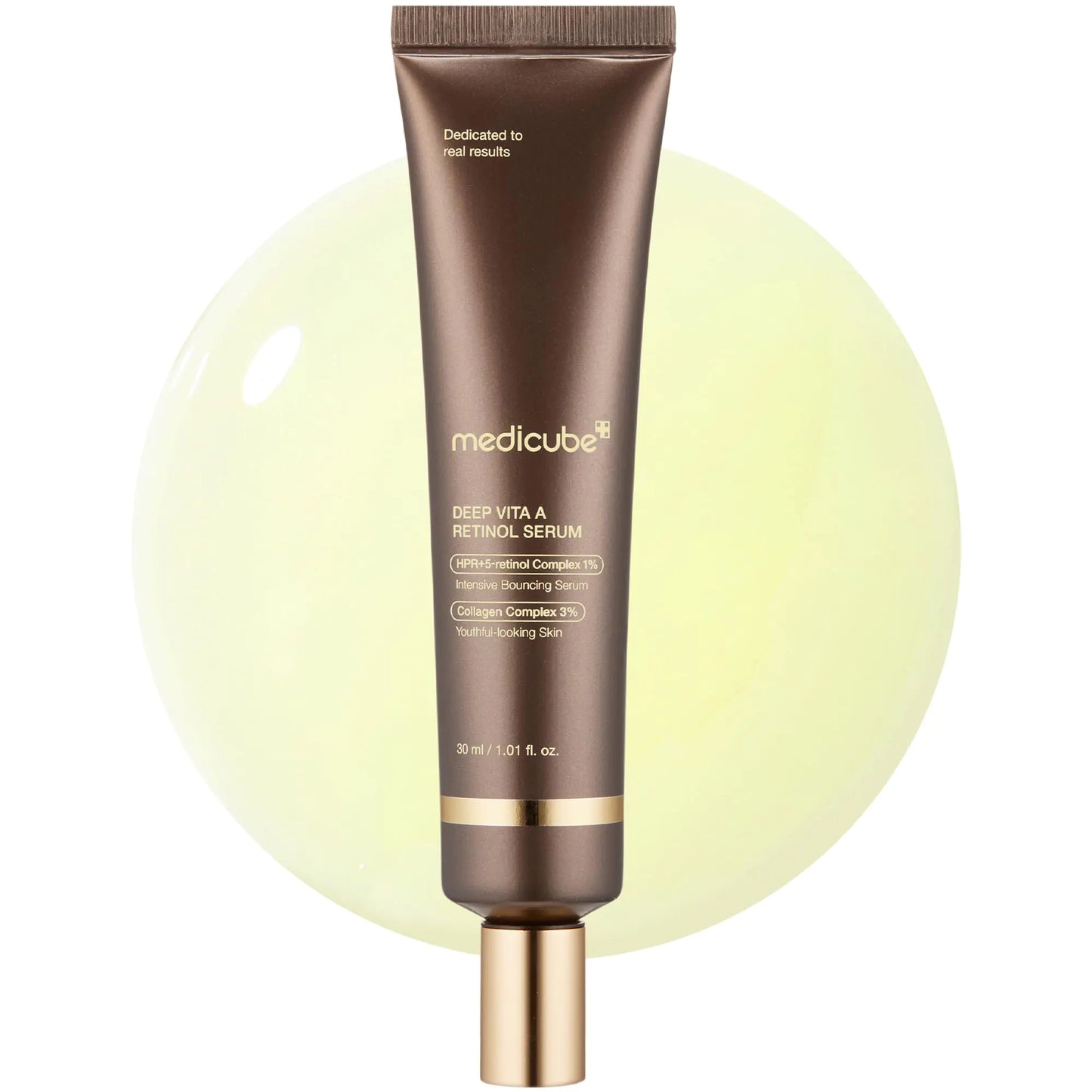 Medicube Deep Reviving Bakuchiol Retinol Facial Serum - Anti-Aging 4th Gen Retinol & Bakuchiol - Targets Fine Lines Uneven Skin Tone Blemish Scars