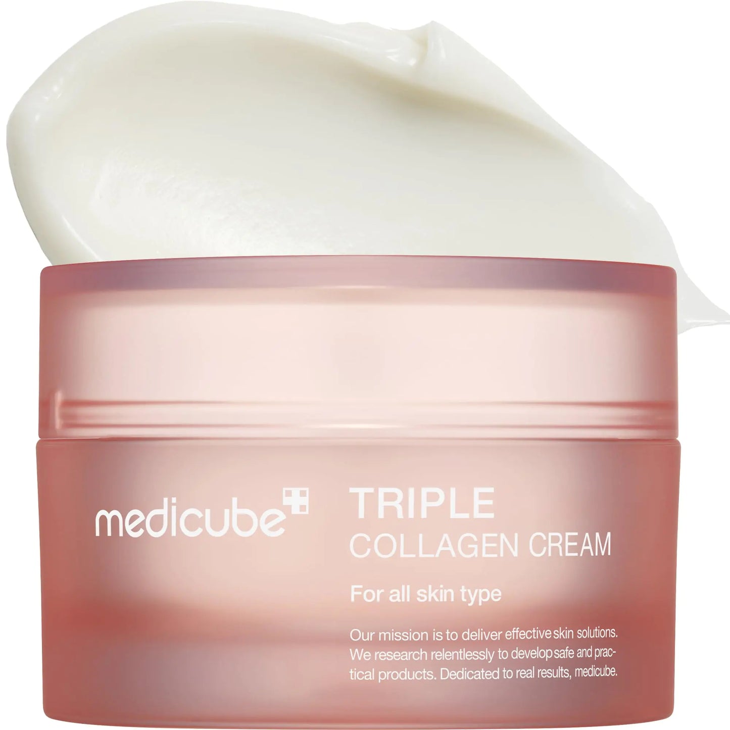 Medicube Triple Collagen Cream,  Hydrating & Firming Moisturizer with Hyaluronic Acid Premium Elastin Shea Butter ,Wrinkle Care & Boosts Elasticity