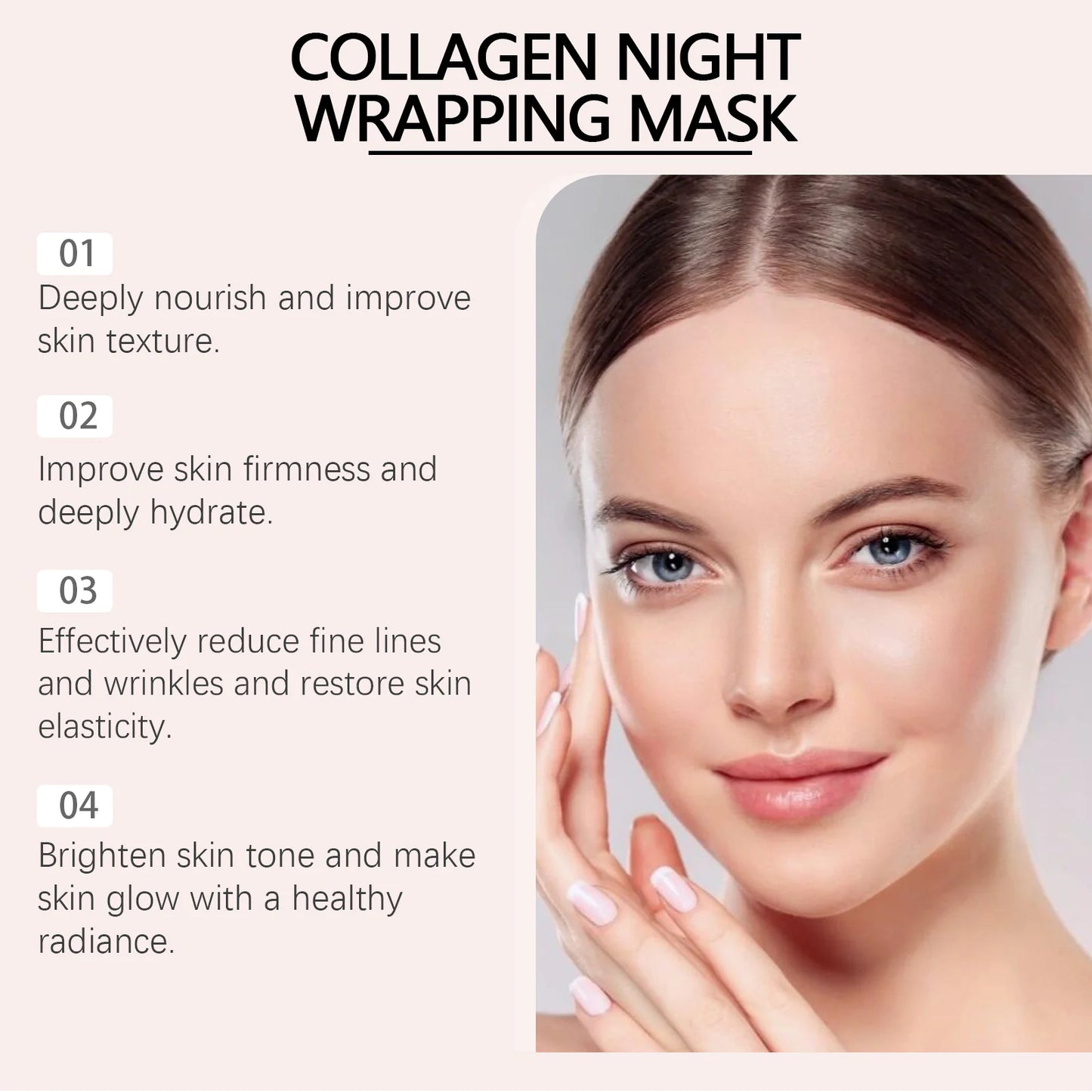 Collagen Peeling Moisturizing Tear-off Mask
